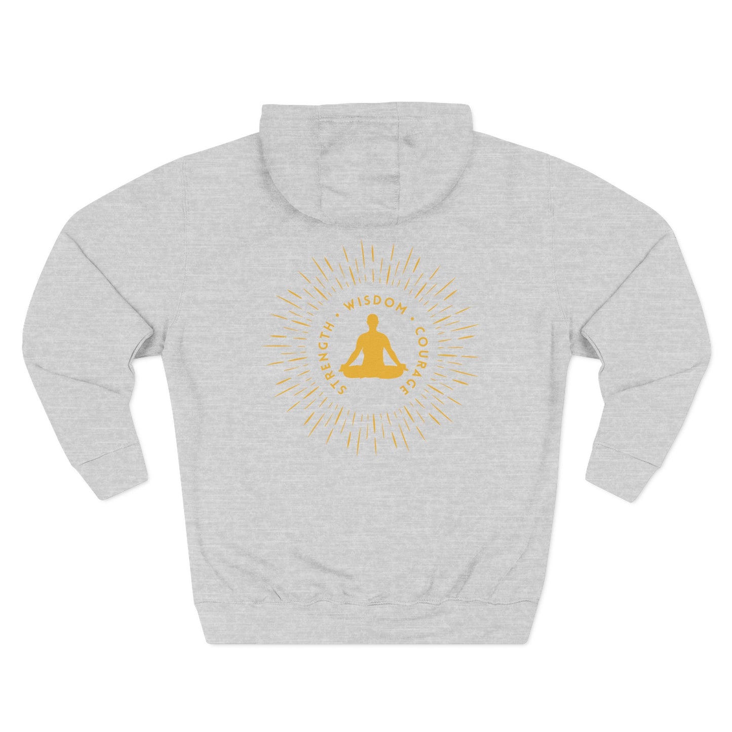 Strength, Wisdom & Courage Sweatshirt Fleece Hoodie, Men
