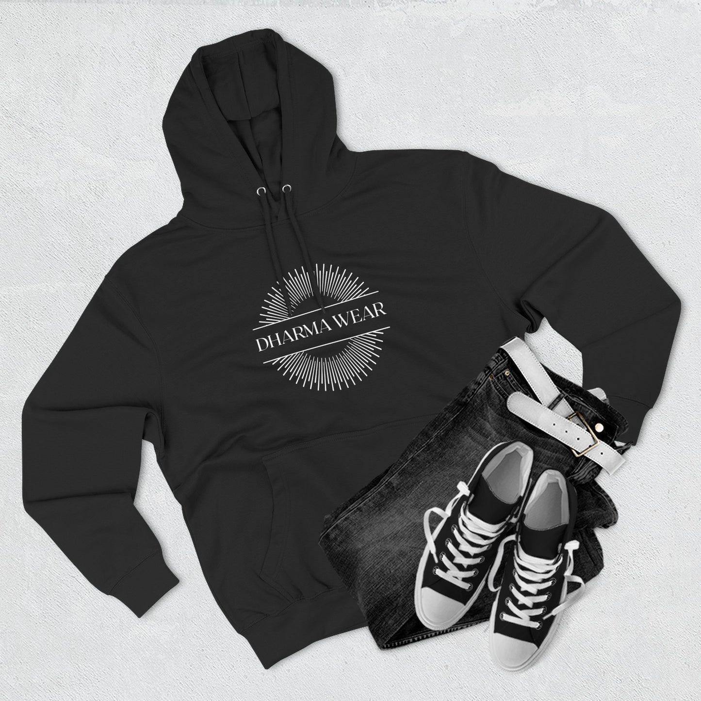Yoga Atha Sweatshirt Fleece Hoodie, Women