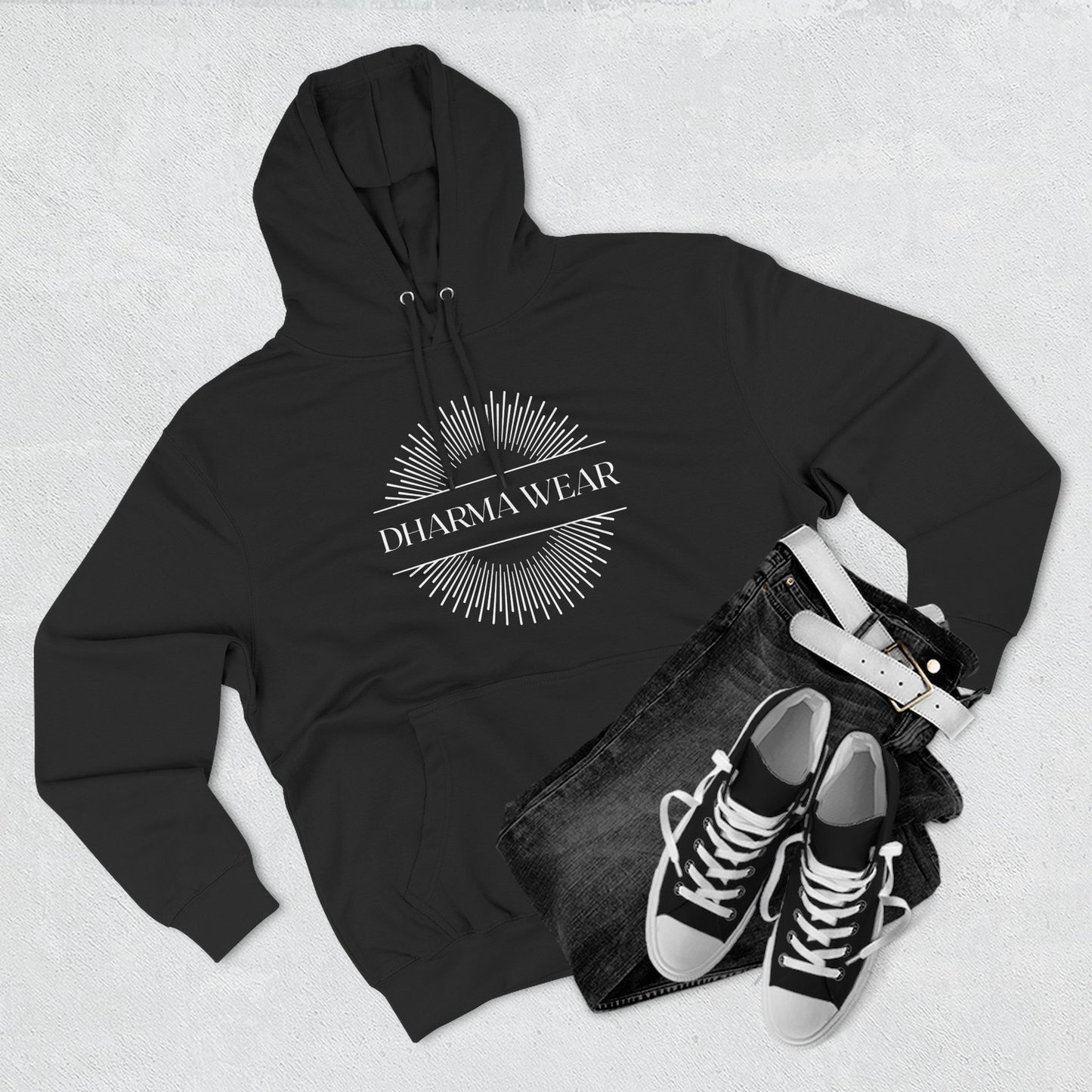 Inhale Exhale Sweatshirt Fleece Hoodie, Women