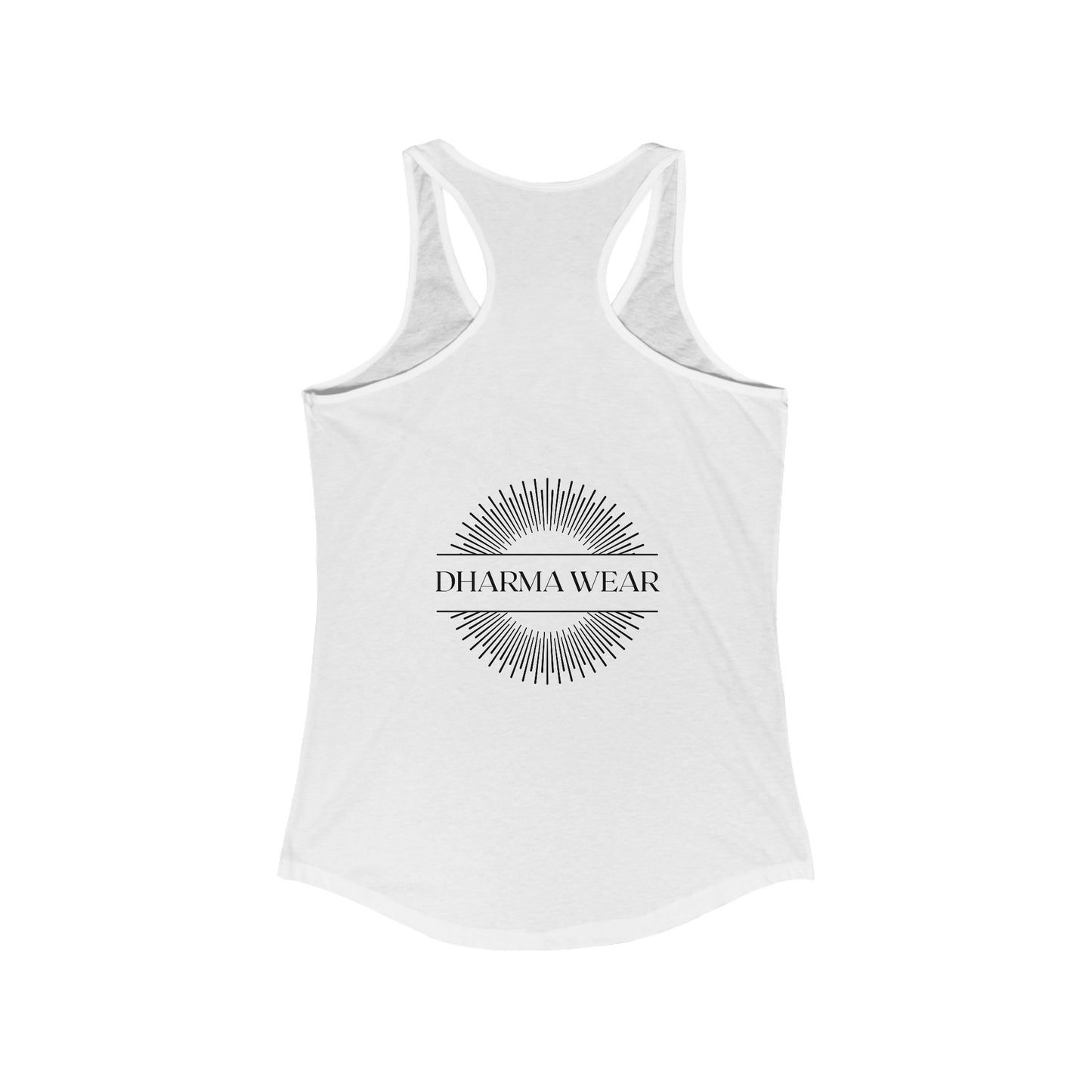 OM Blue Racerback Tank, Women