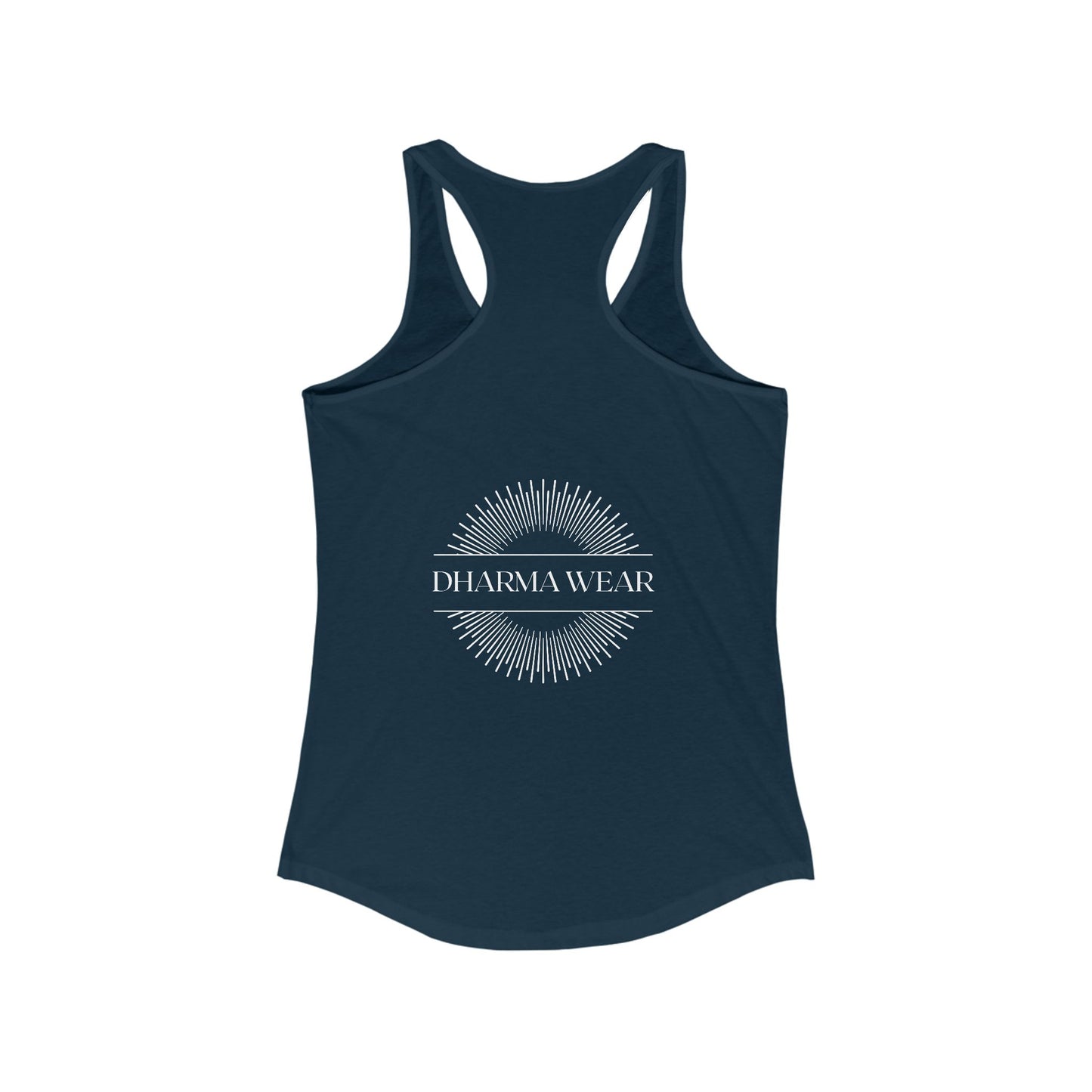 OM Blue Racerback Tank, Women