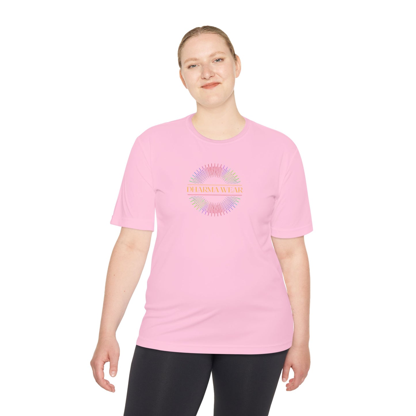Rainbow Ganesha Moisture Wicking Tee, Women