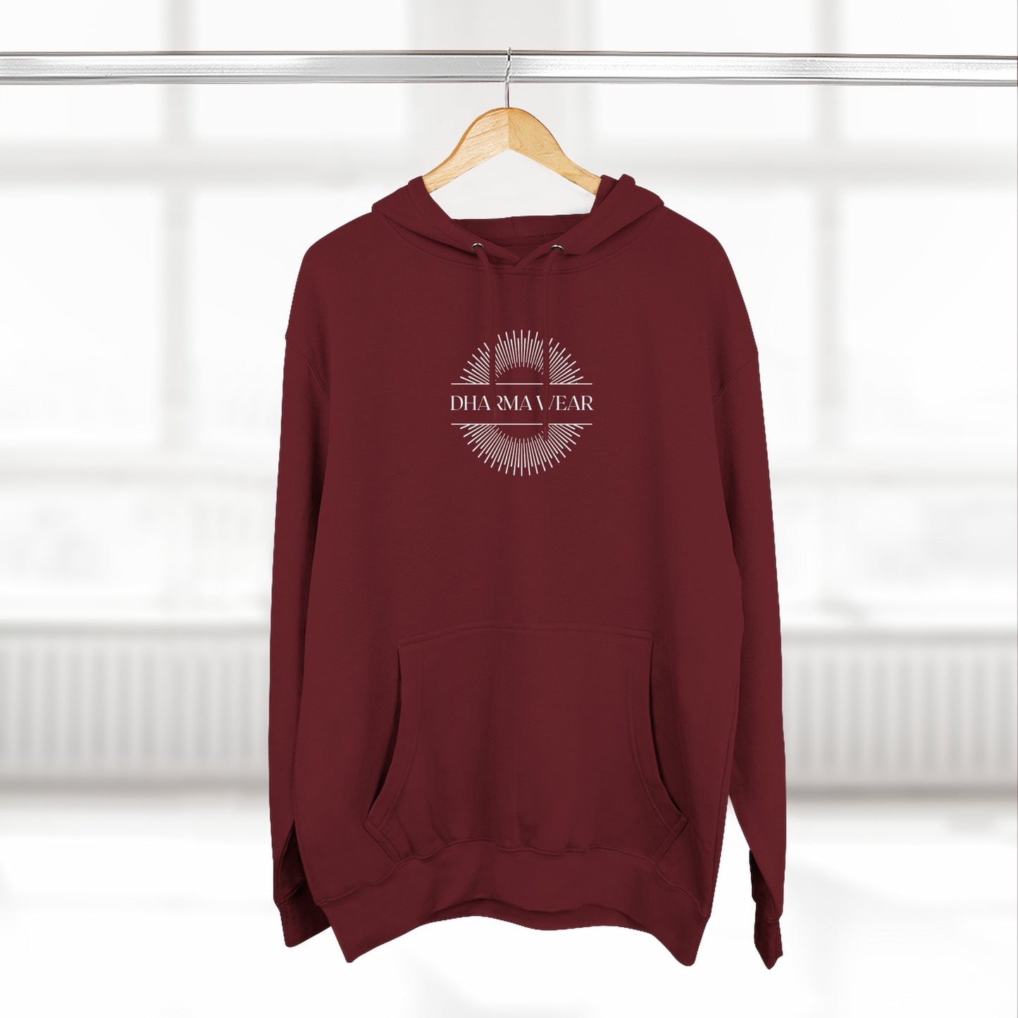 Inhale Exhale Sweatshirt Fleece Hoodie Black, Women