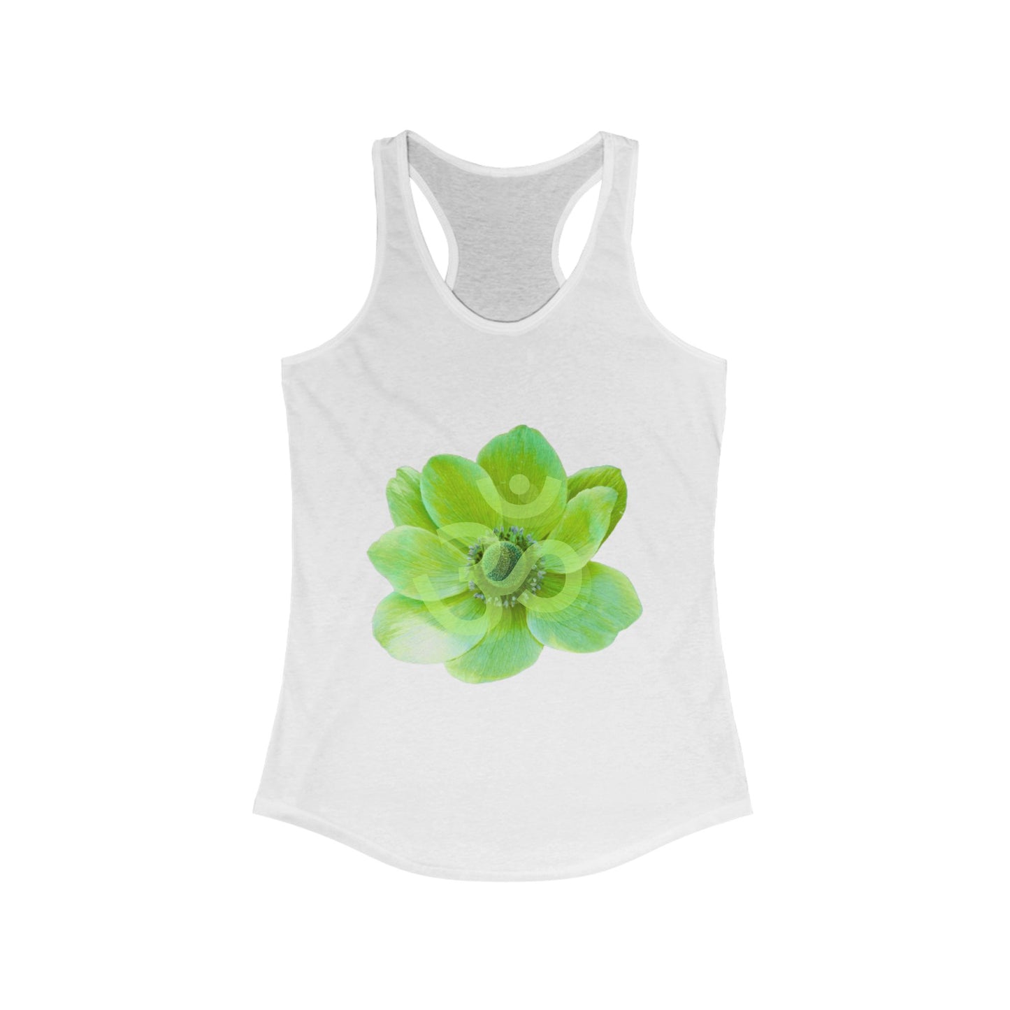 OM Green Racerback Tank, Women