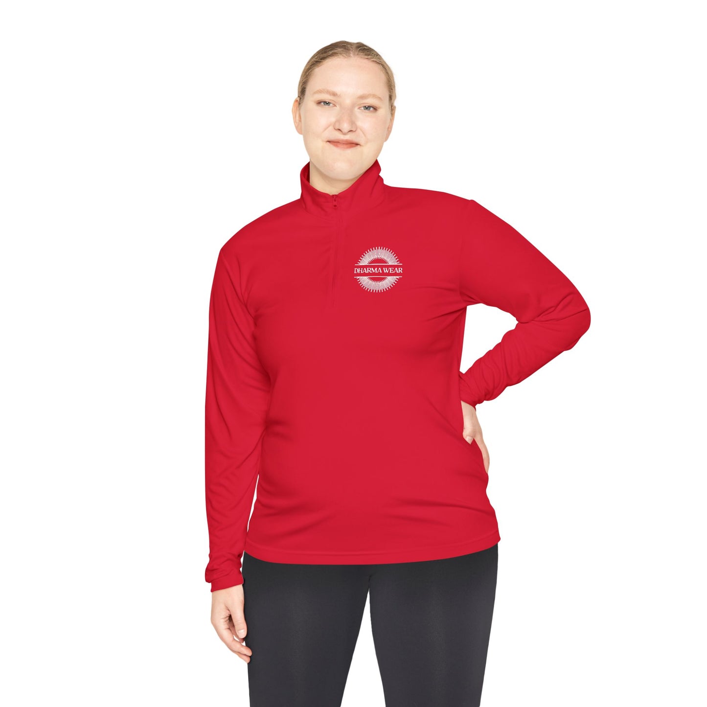 Ganesha Quarter-Zip Pullover, Women