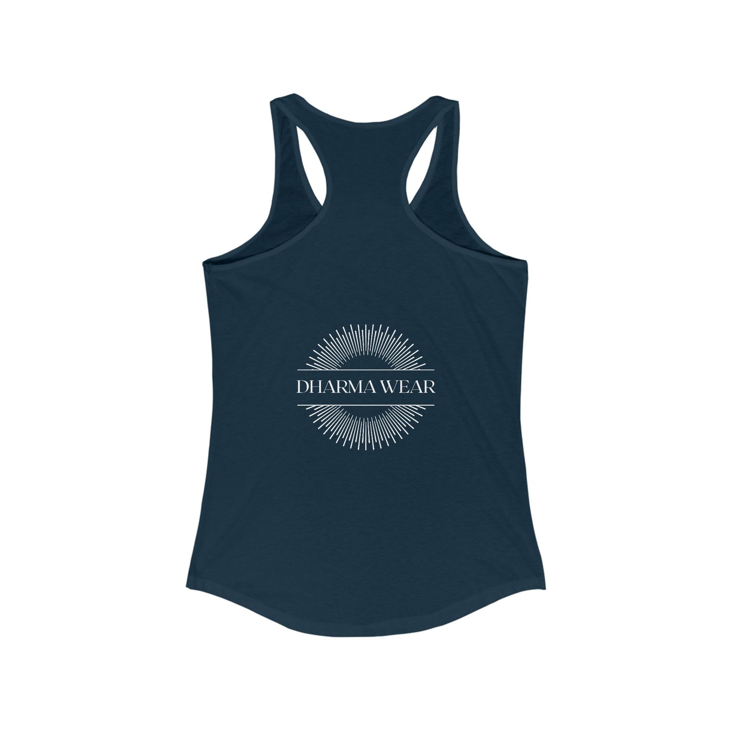 OM Gray Racerback Tank, Women