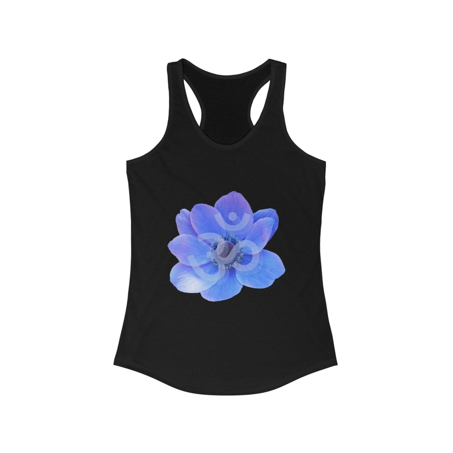OM Blue Racerback Tank, Women