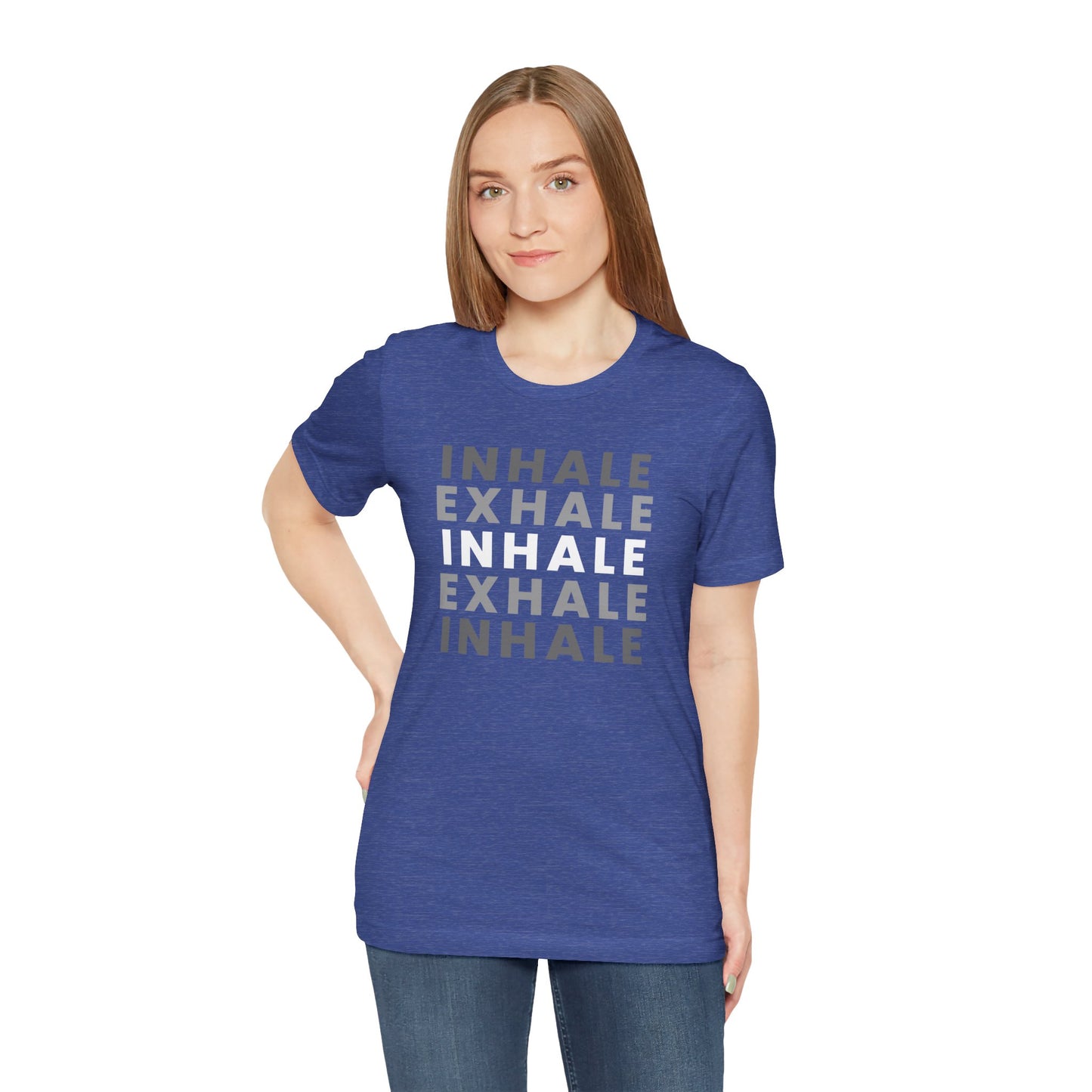 Inhale Exhale Cotton T-Shirt, Women