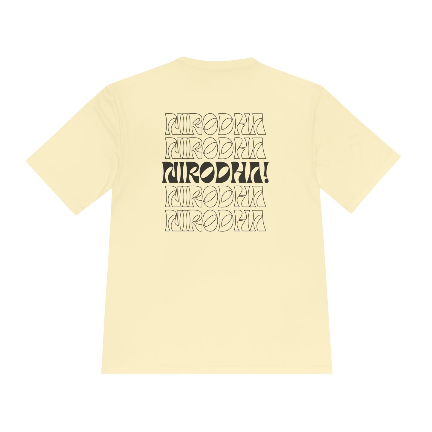 Nirodha Unisex Moisture Wicking Tee, Men