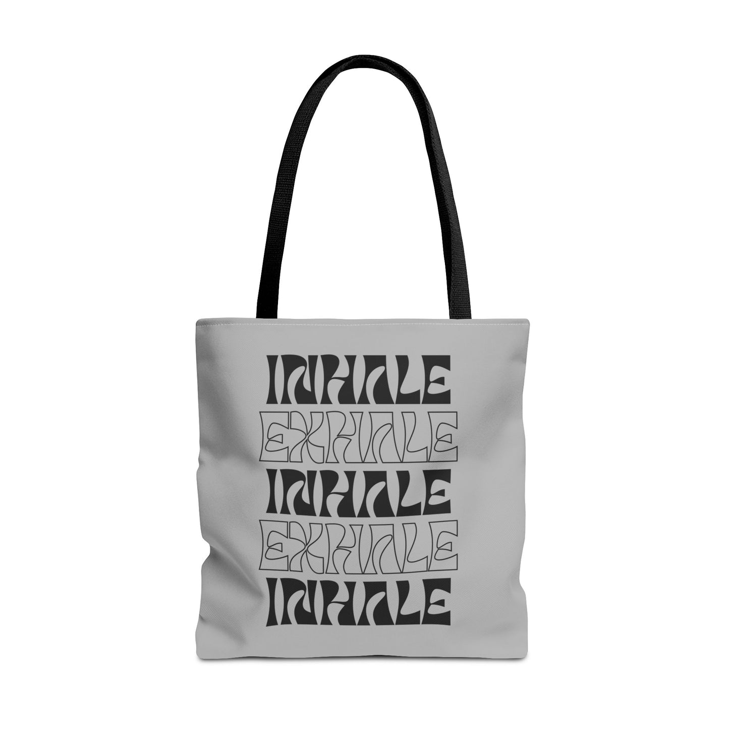 Inhale Exhale Inspirational Tote Bag