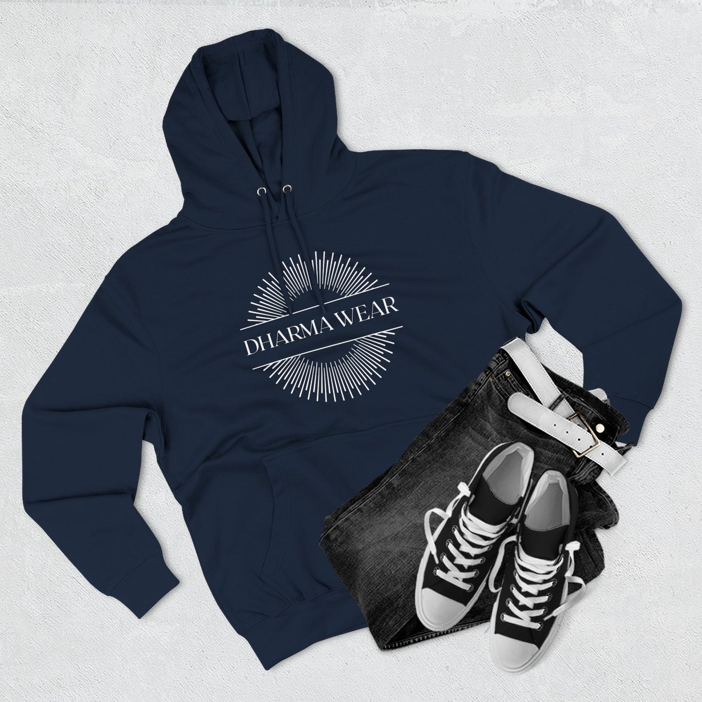 Inhale Exhale Sweatshirt Fleece Hoodie, Women