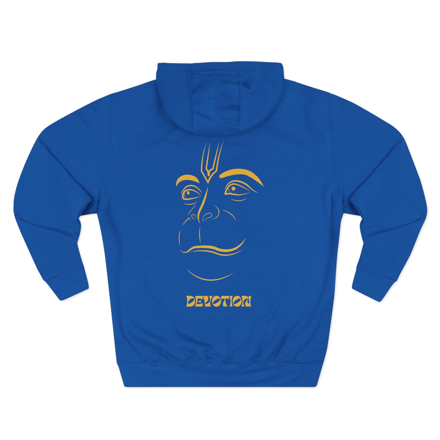 Hanuman Devotion Sweatshirt Fleece Hoodie, Men