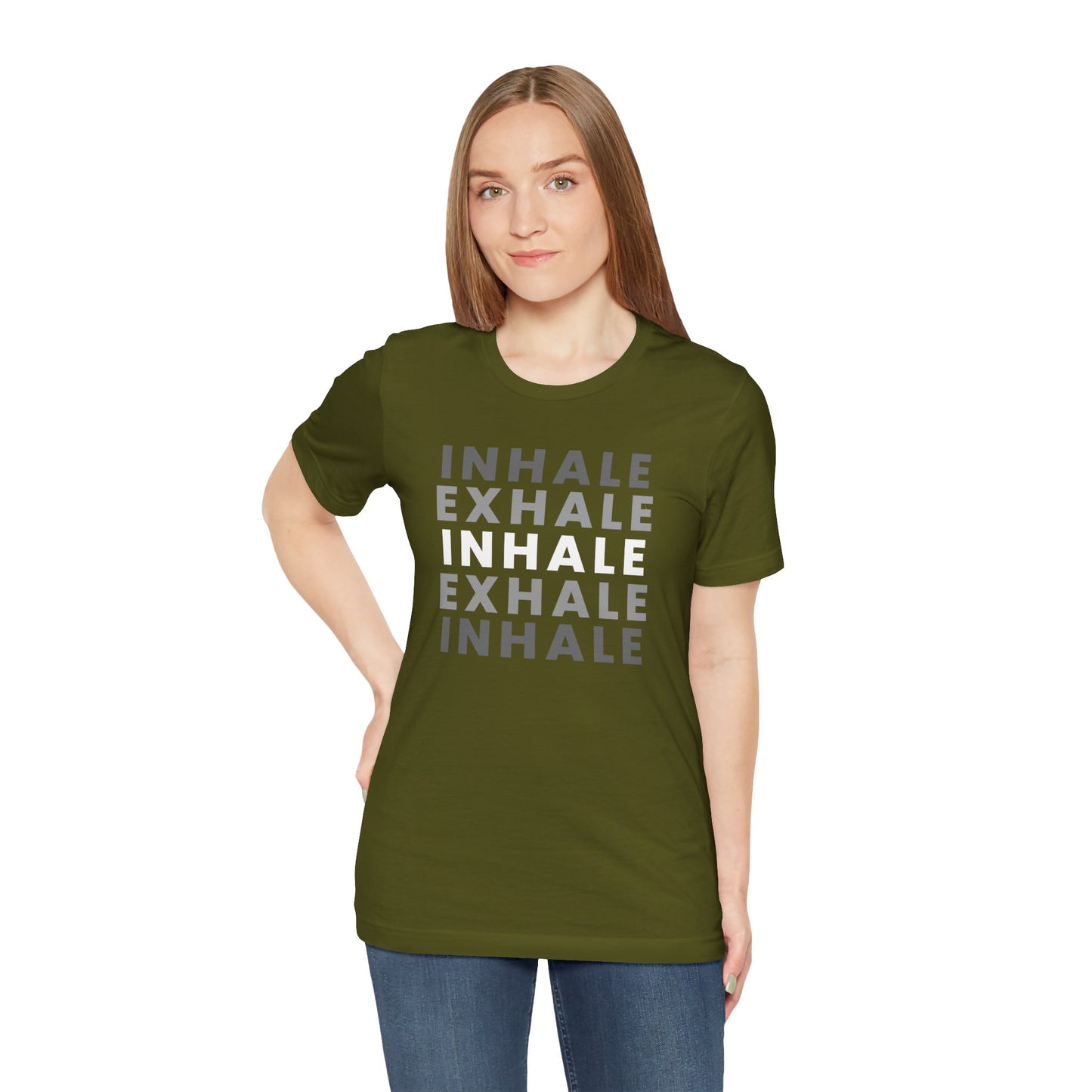Inhale Exhale Cotton T-Shirt, Women