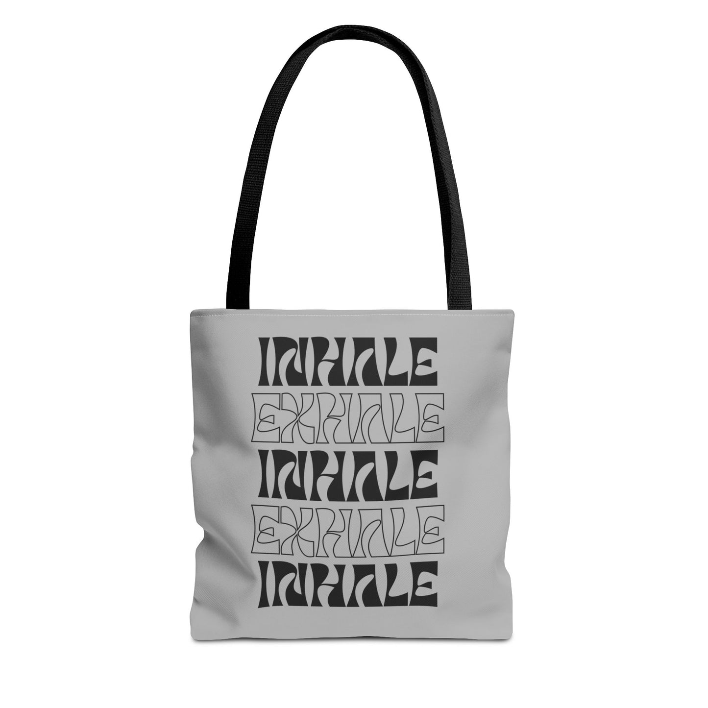 Inhale Exhale Inspirational Tote Bag