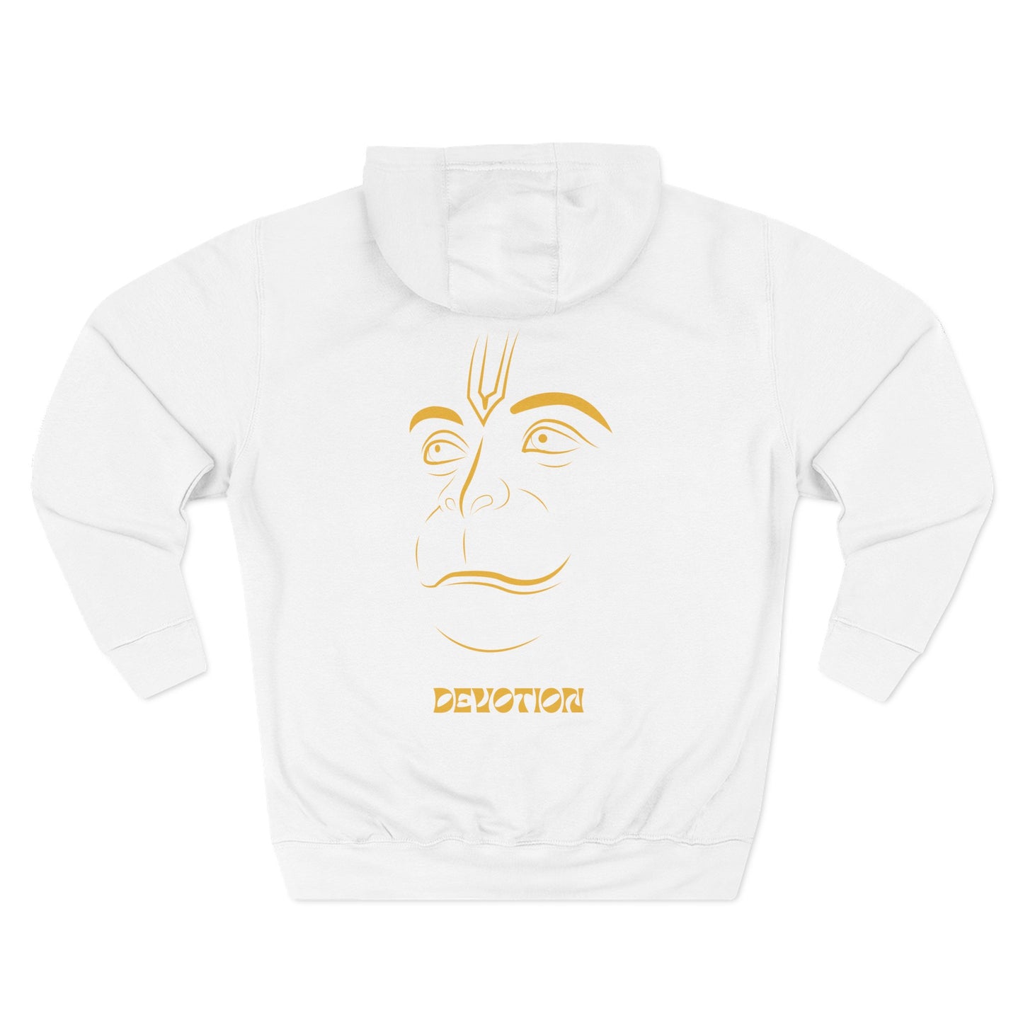 Hanuman Devotion Sweatshirt Fleece Hoodie, Men