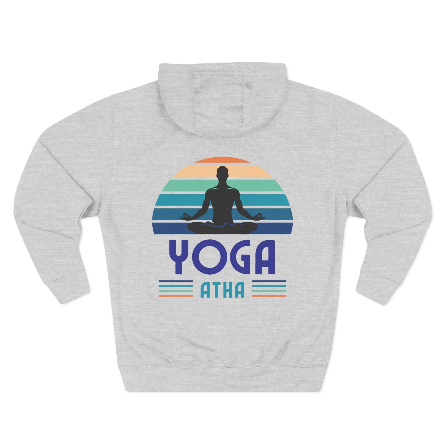 Yoga Atha Sweatshirt Fleece Hoodie, Men