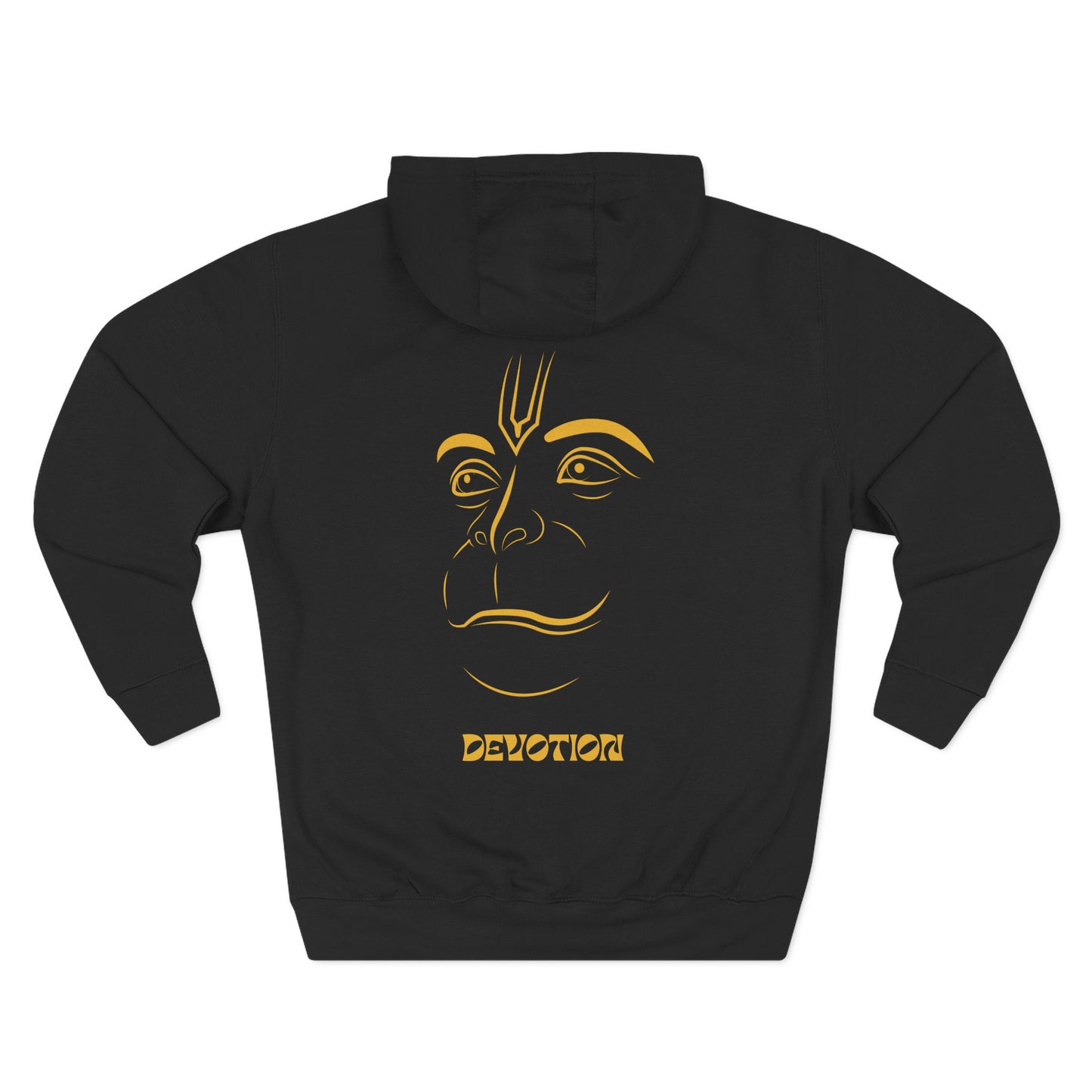 Hanuman Devotion Sweatshirt Fleece Hoodie, Men