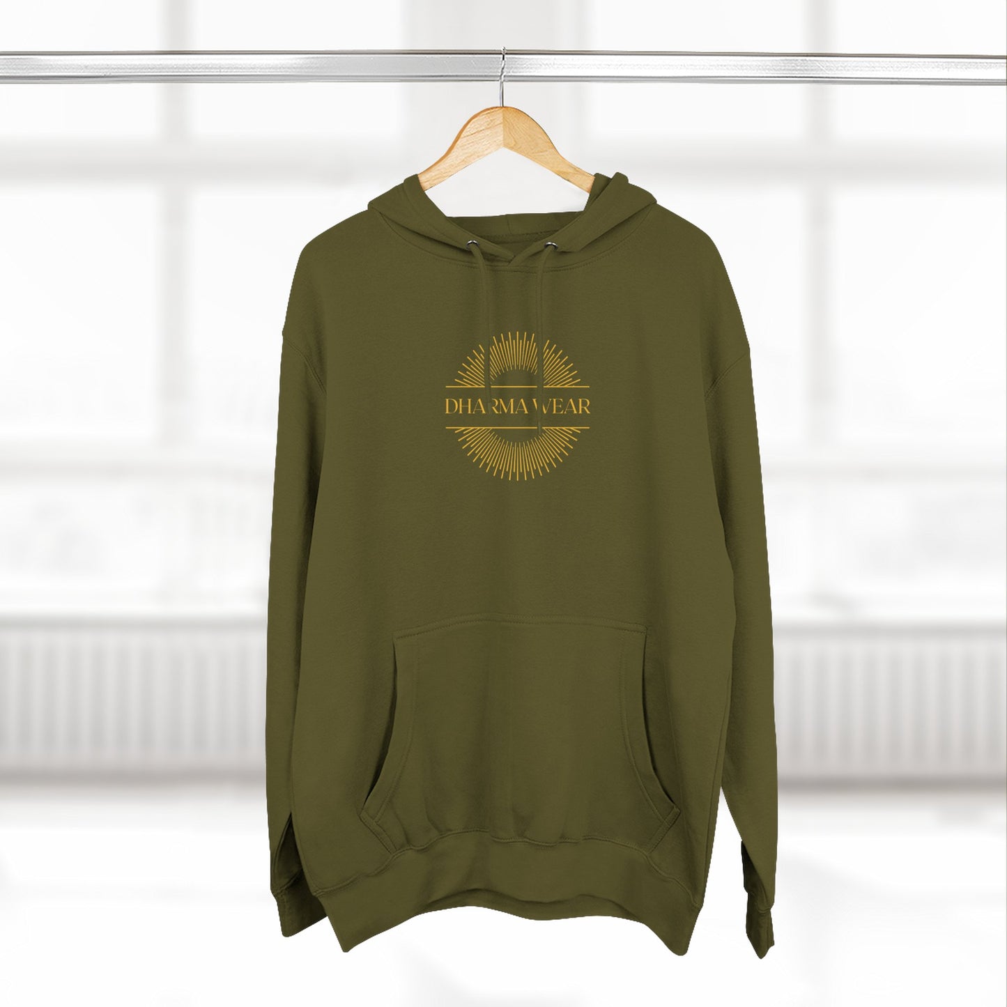 Hanuman Devotion Sweatshirt Fleece Hoodie, Men