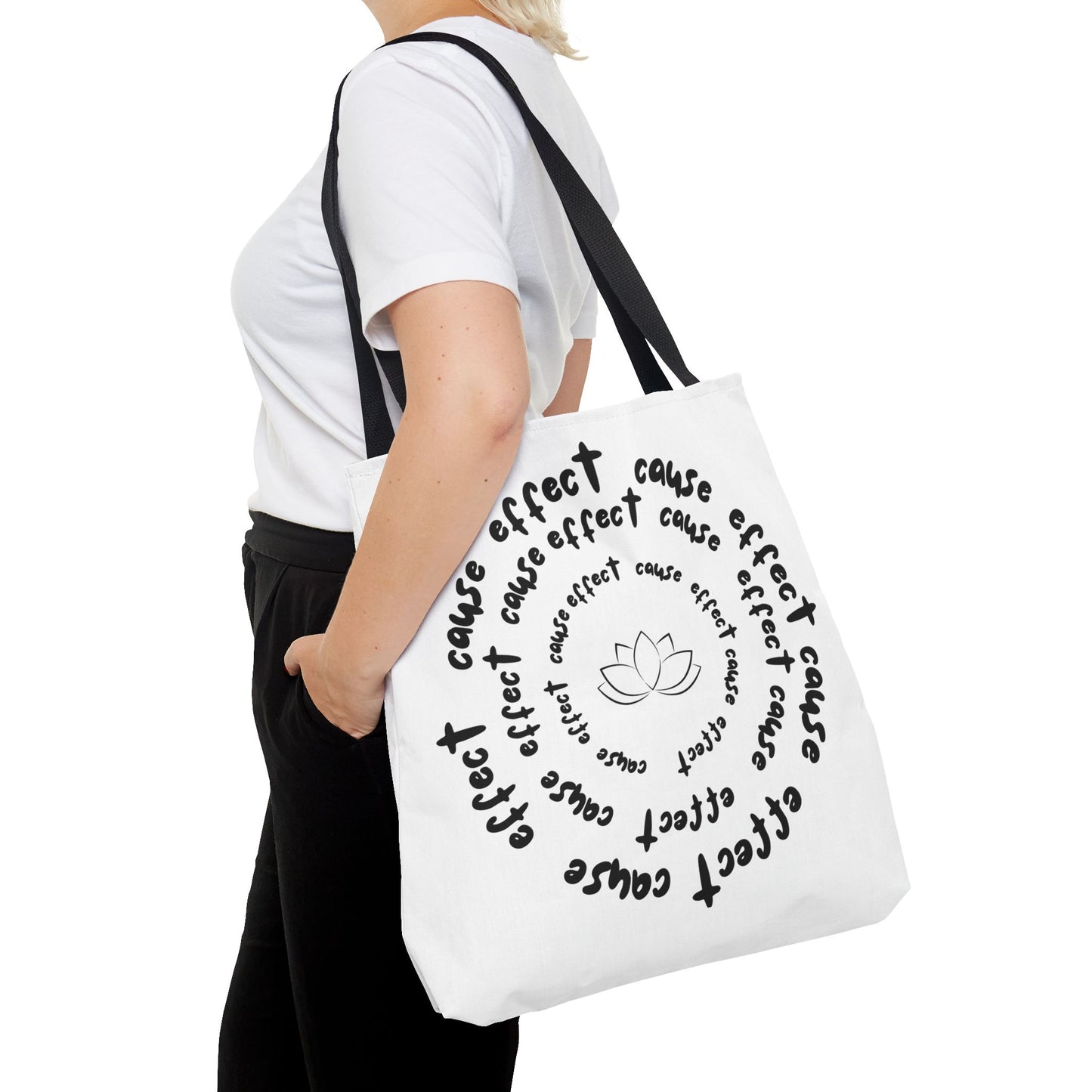 Karma Cause and Effect Tote Bag