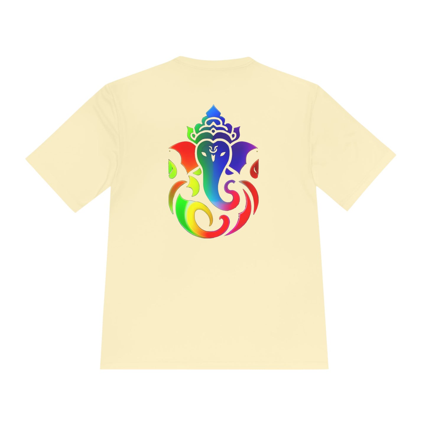 Rainbow Ganesha Moisture Wicking Tee, Women