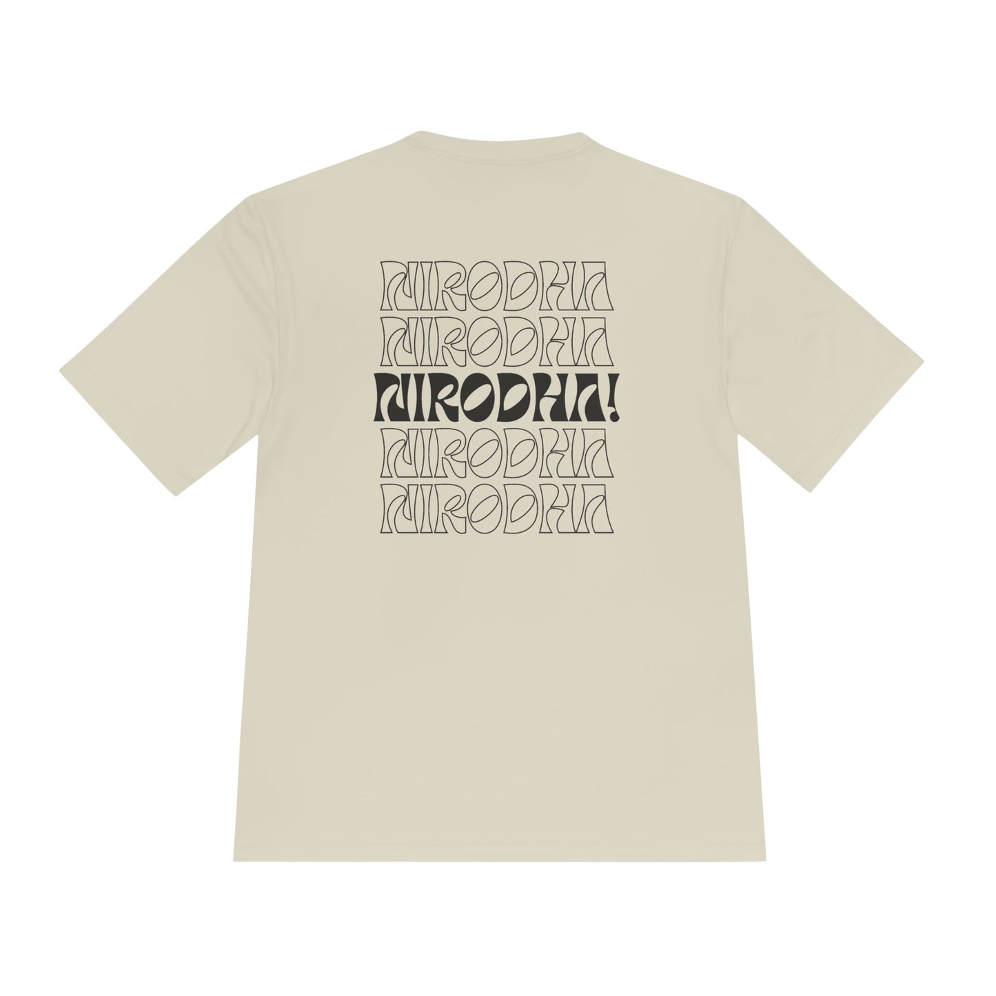 Nirodha Unisex Moisture Wicking Tee, Men