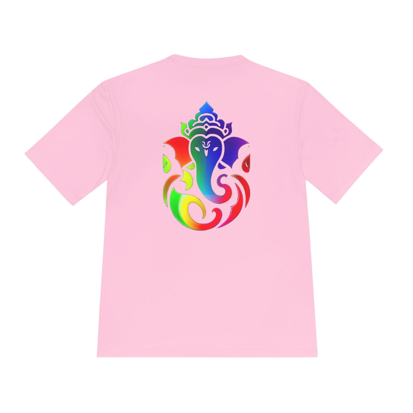 Rainbow Ganesha Moisture Wicking Tee, Women