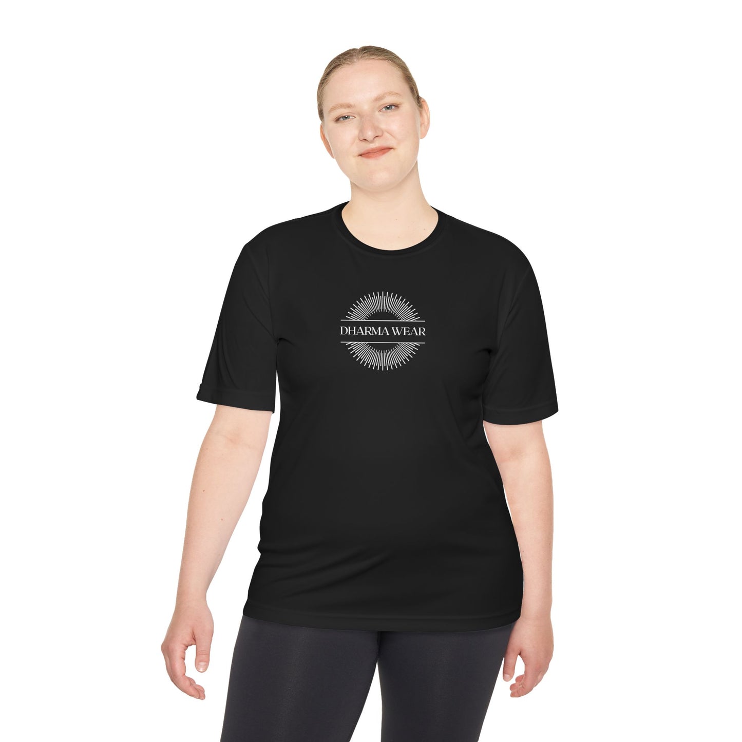 More Dharma Less Drama Moisture Wicking Tee, Women