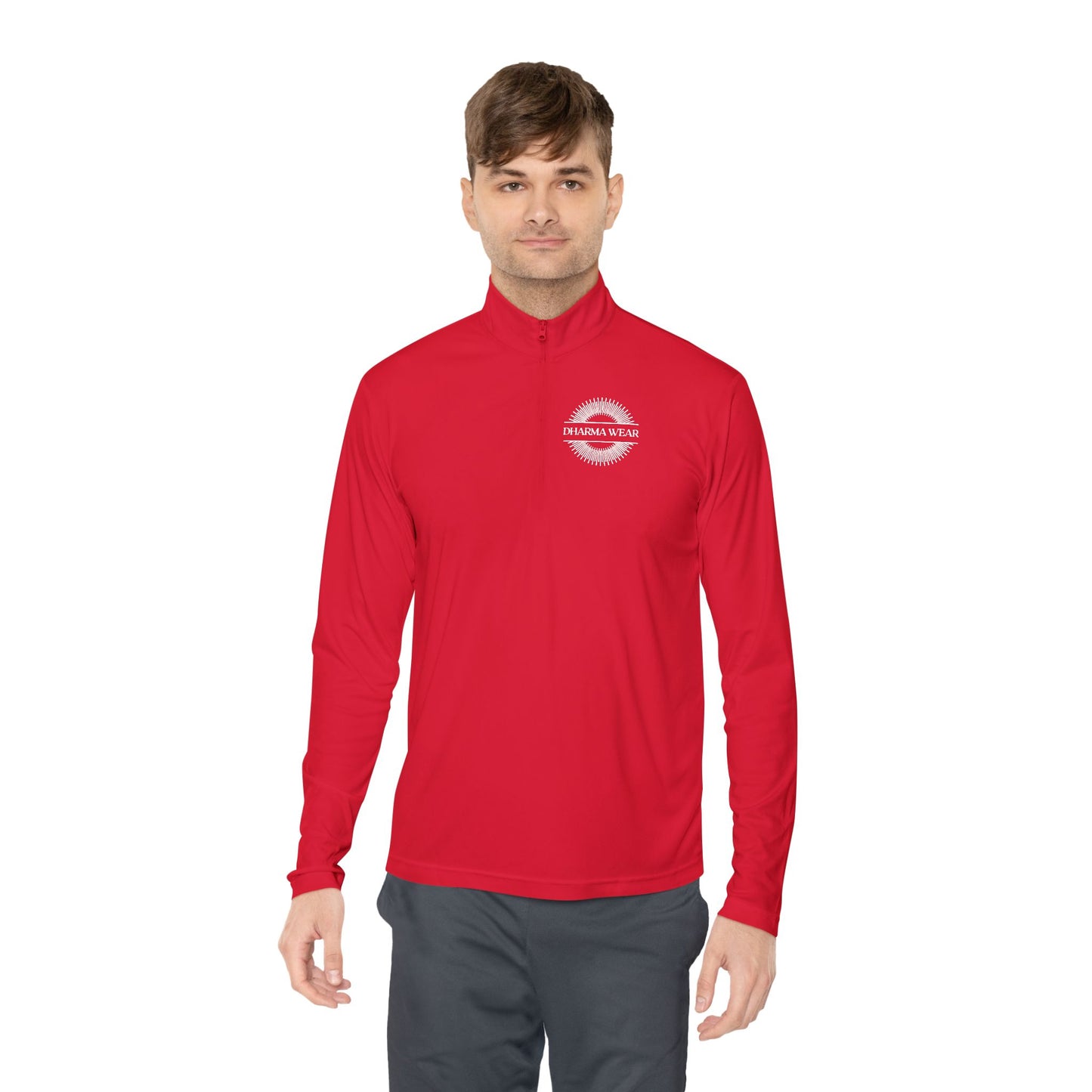 Ganesha Quarter-Zip Pullover Black, Men