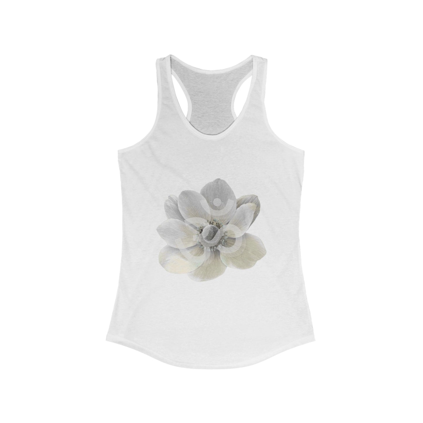 OM Gray Racerback Tank, Women