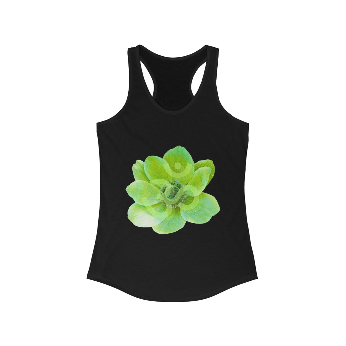 OM Green Racerback Tank, Women
