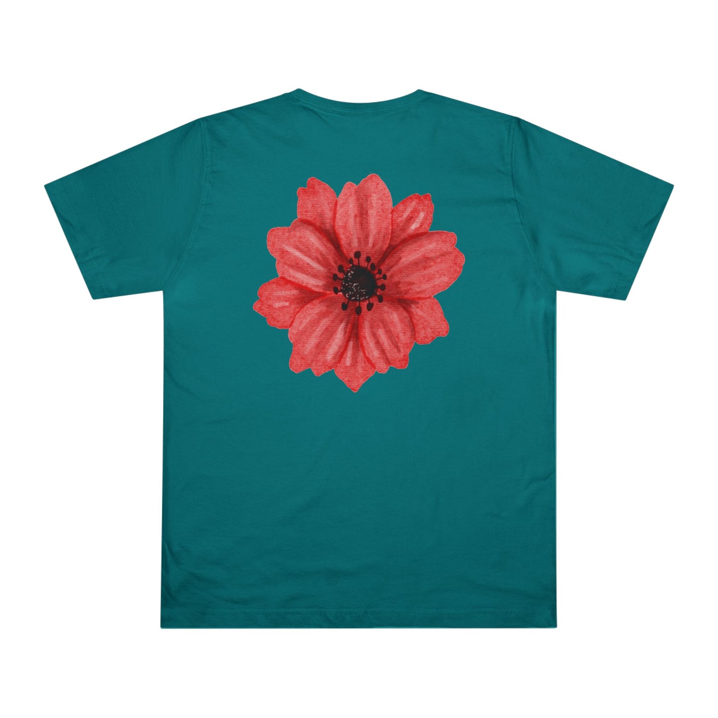 Buttercup Pink Flower Print T-shirt, Men