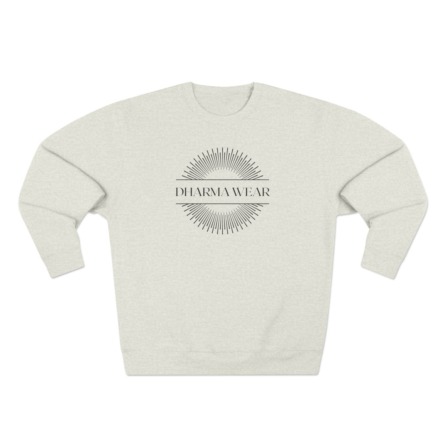 Inhale Exhale Crewneck Sweatshirt Charcoal Heather, Women