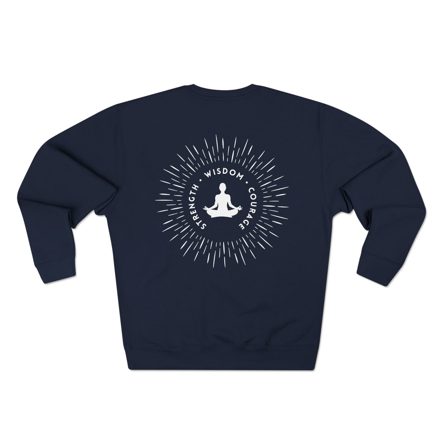 Strength, Wisdom & Courage Crewneck Sweatshirt, Women