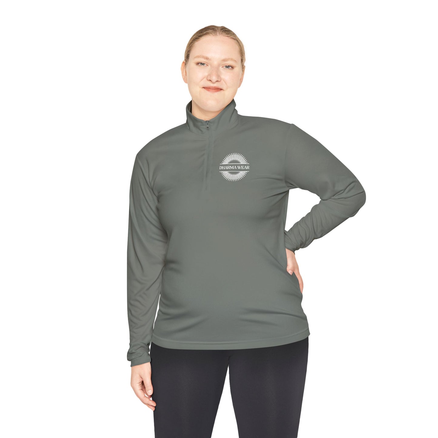 Ganesha Quarter-Zip Pullover, Women