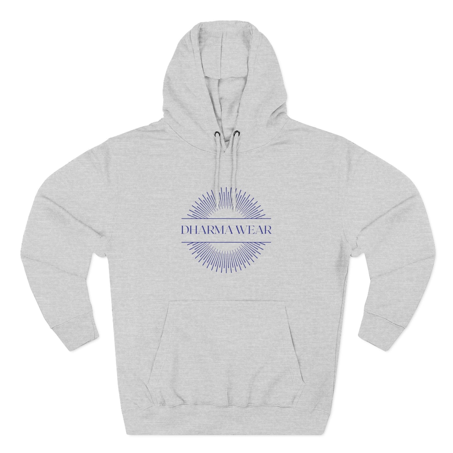 Yoga Atha Sweatshirt Fleece Hoodie Heather Grey Black, Women