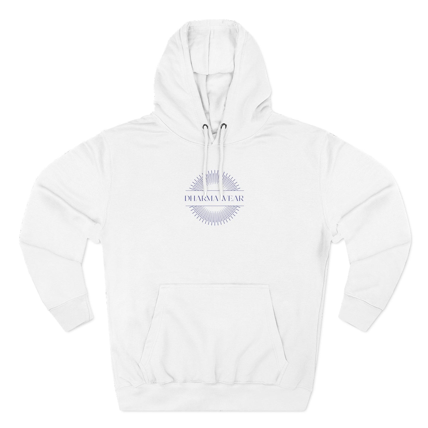 Strength, Wisdom & Courage Sweatshirt Fleece Hoodie Navy, Women