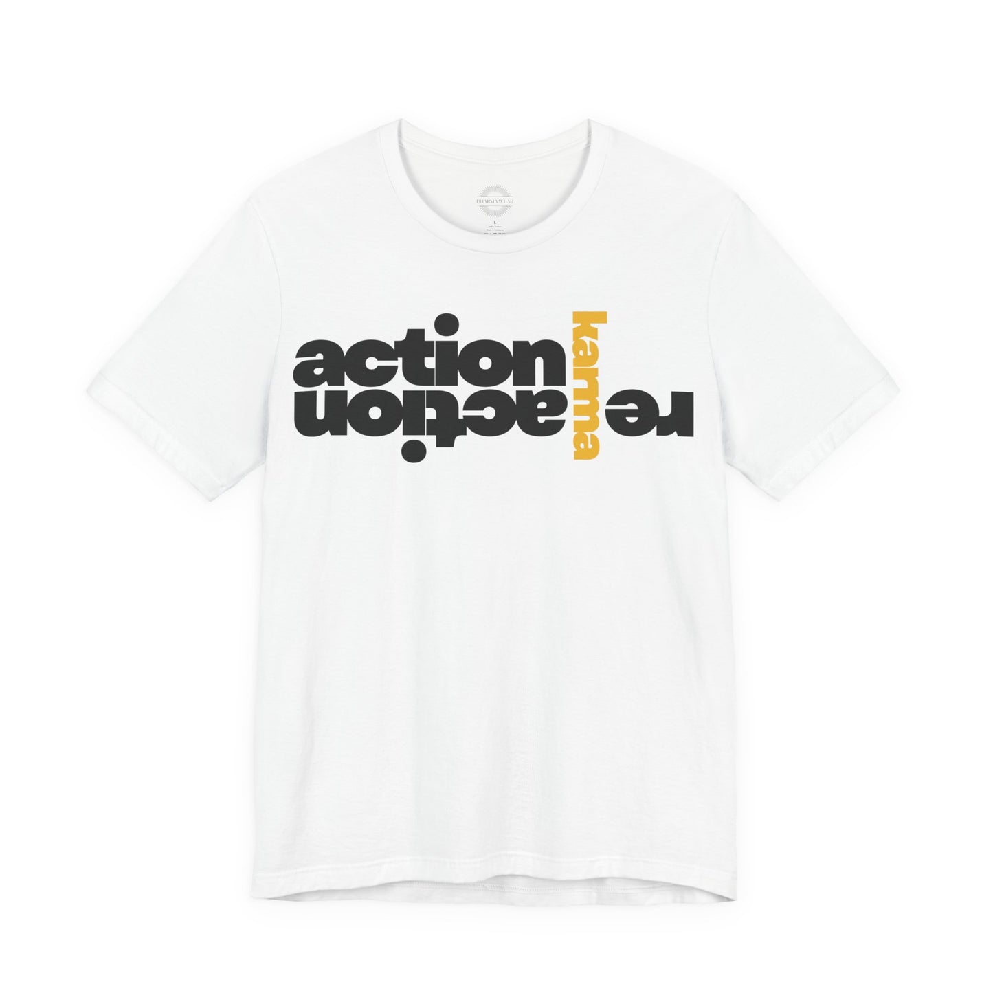 Action Reaction Karma Tee, Gray