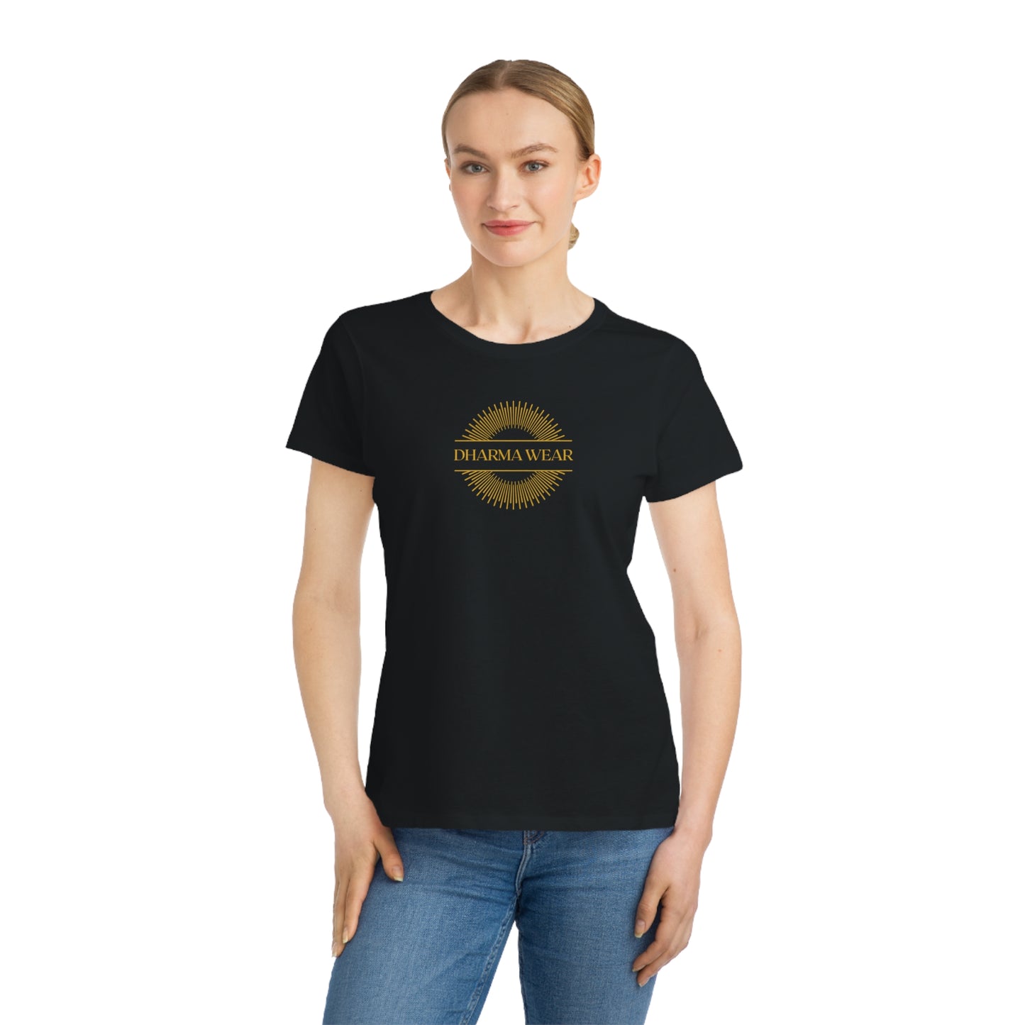Strength, Wisdom & Courage Tee Navy, Women