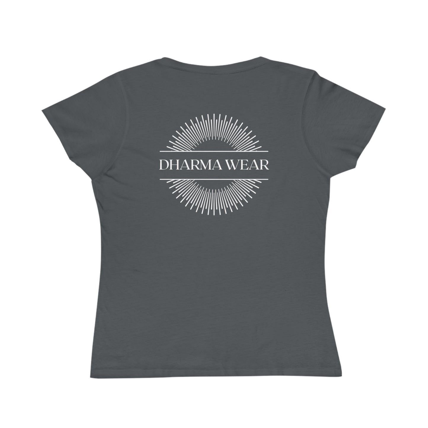 Ananda Cotton Women's T-Shirt, Charcoal