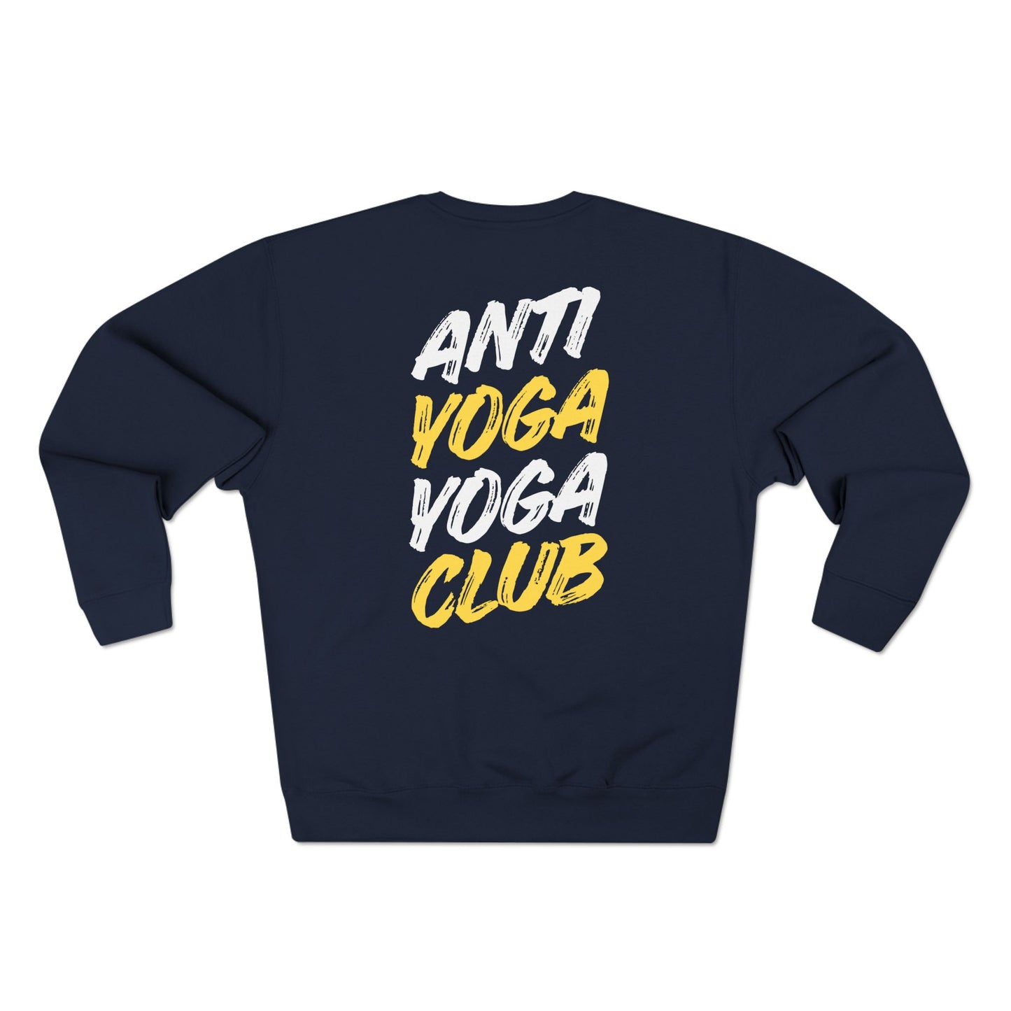 Anti Yoga Yoga Club Crewneck Sweatshirt Royal Blue, Women