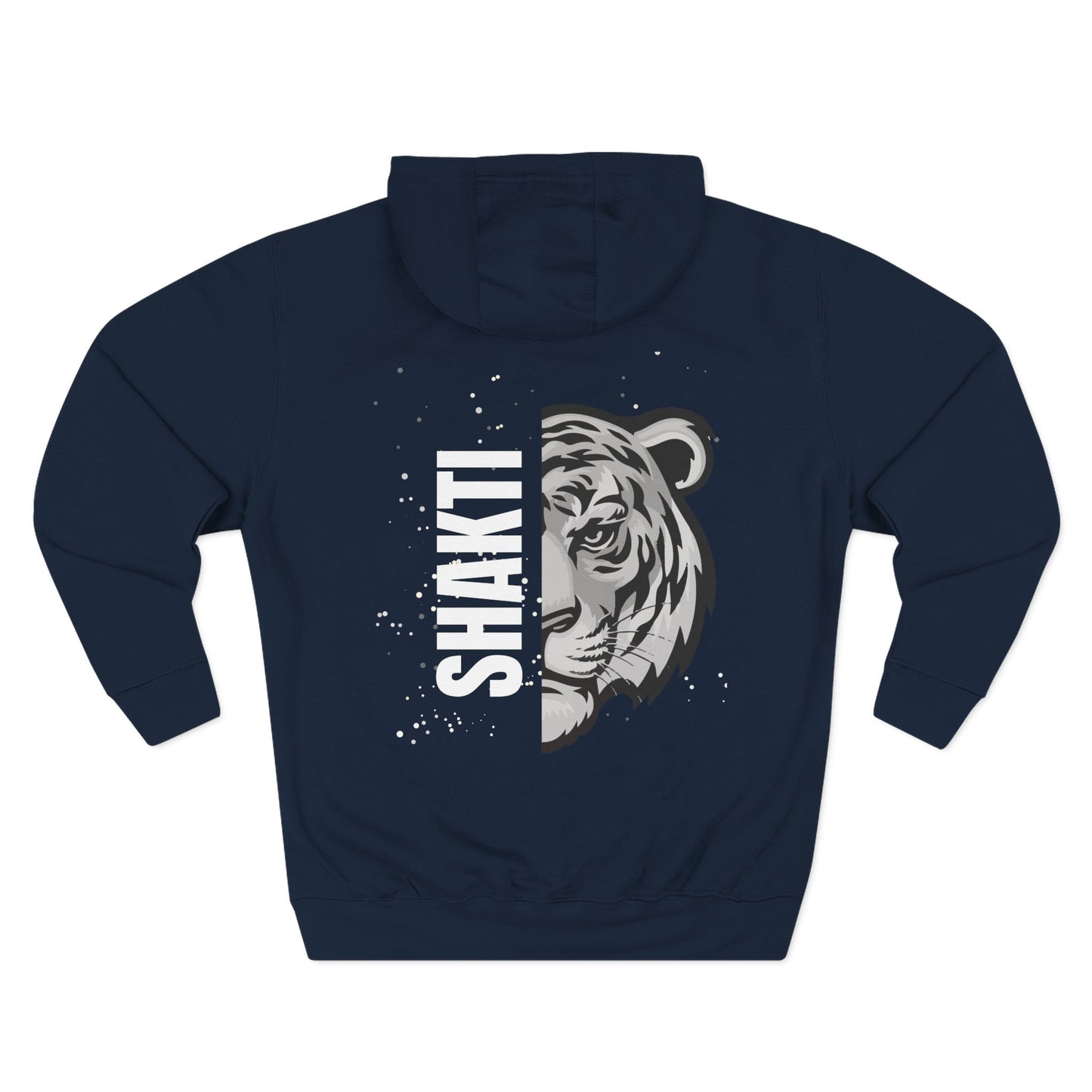 Shakti Power Sweatshirt Fleece Hoodie White, Women