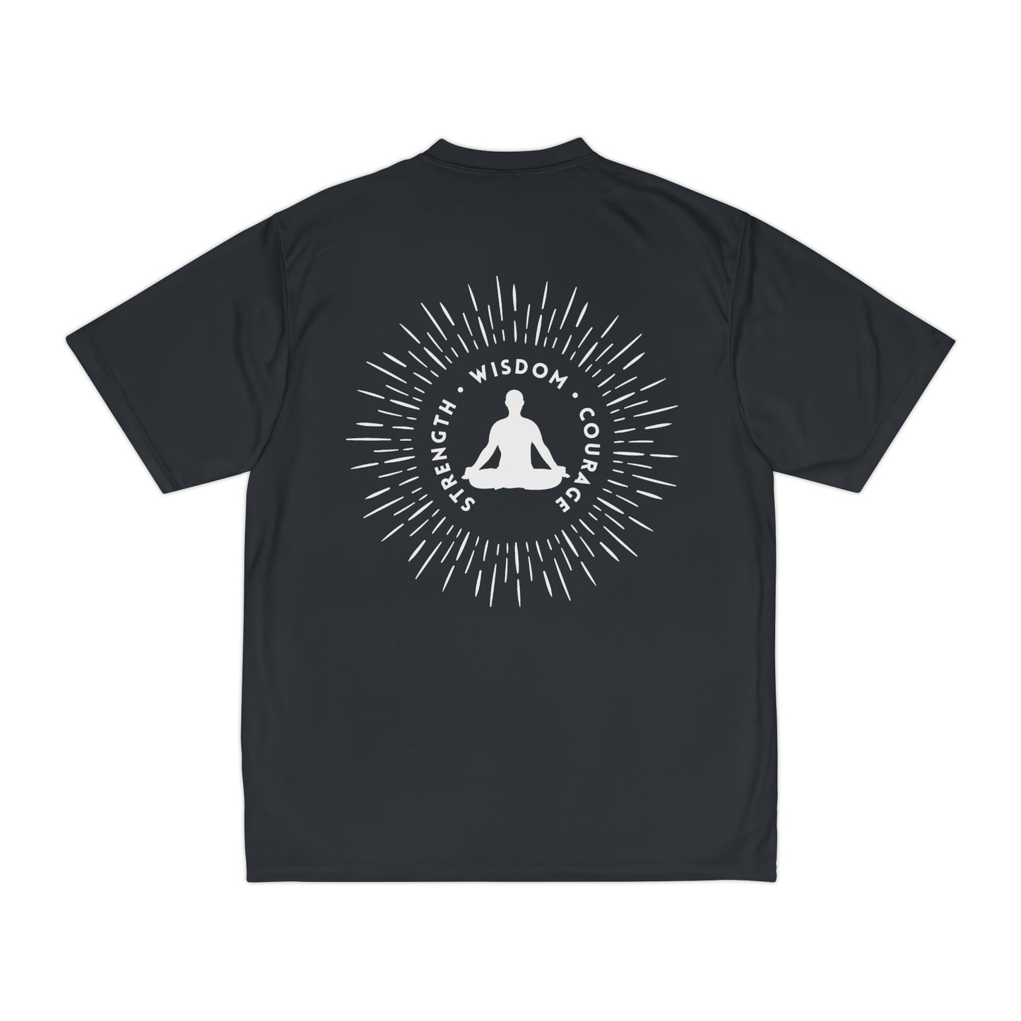 Strength, Wisdom, & Courage Performance T-Shirt, Men
