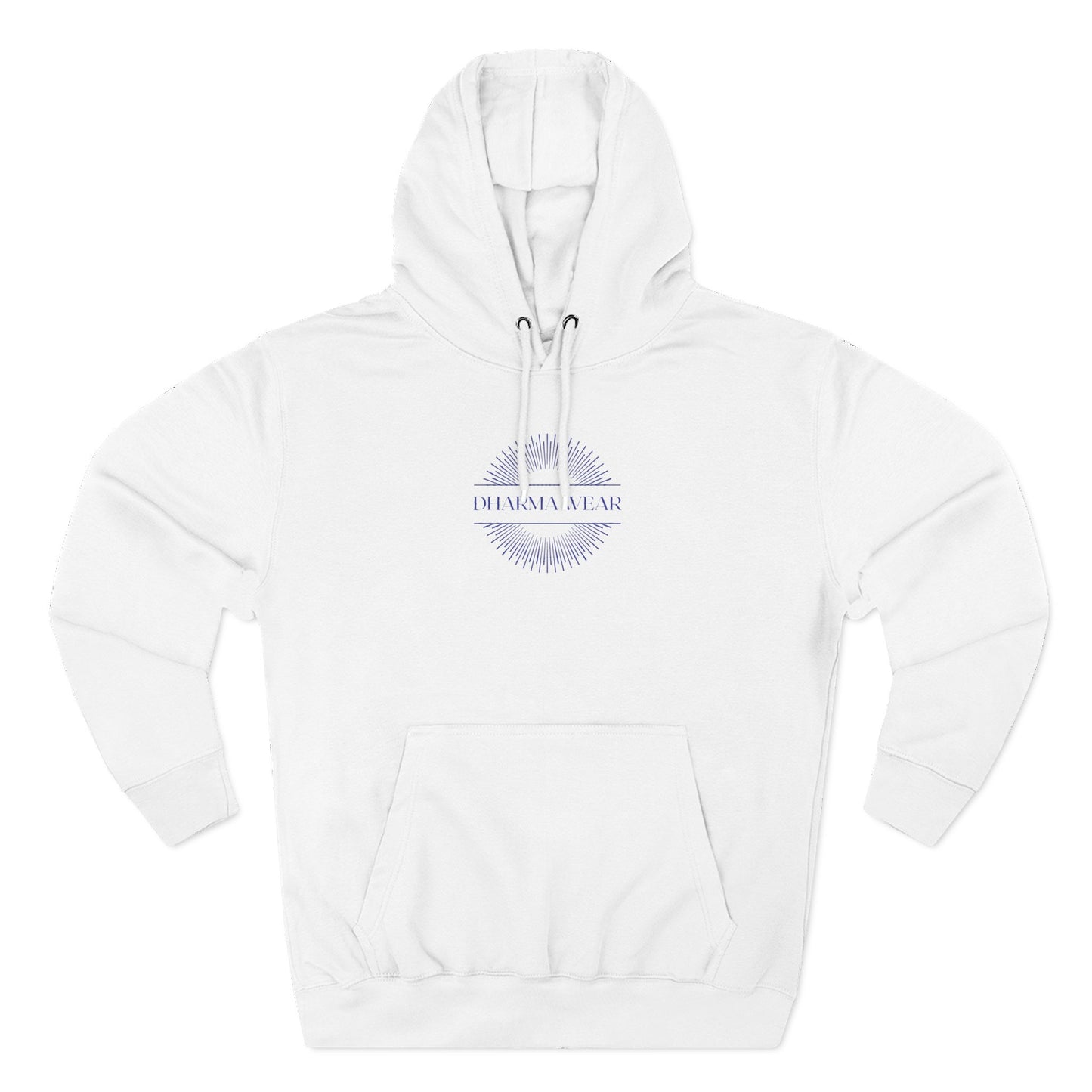 Yoga Atha Sweatshirt Fleece Hoodie Royal Blue, Women