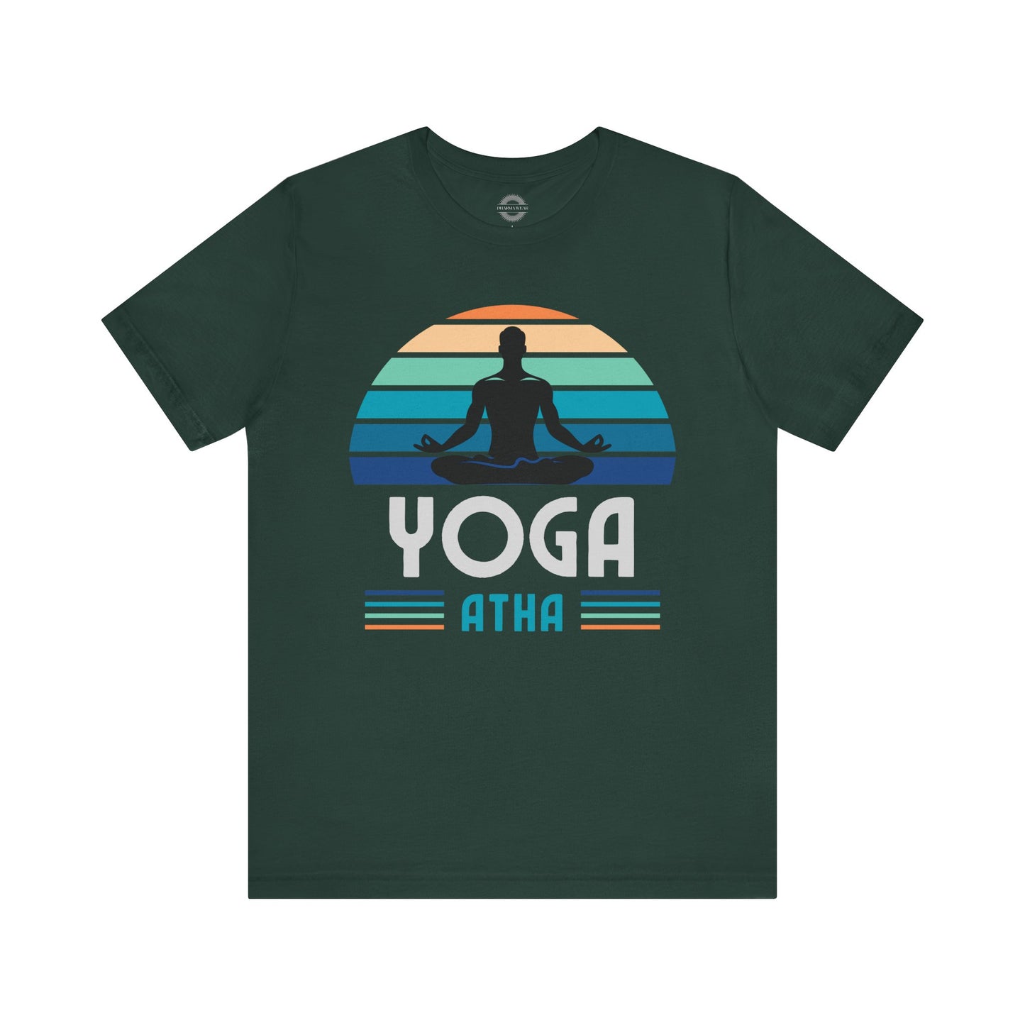 Yoga Atha Cotton T-Shirt Dark Grey, Men
