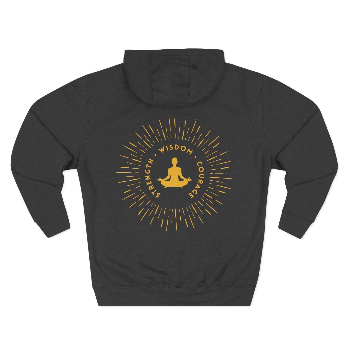 Strength, Wisdom & Courage Sweatshirt Fleece Hoodie, Women