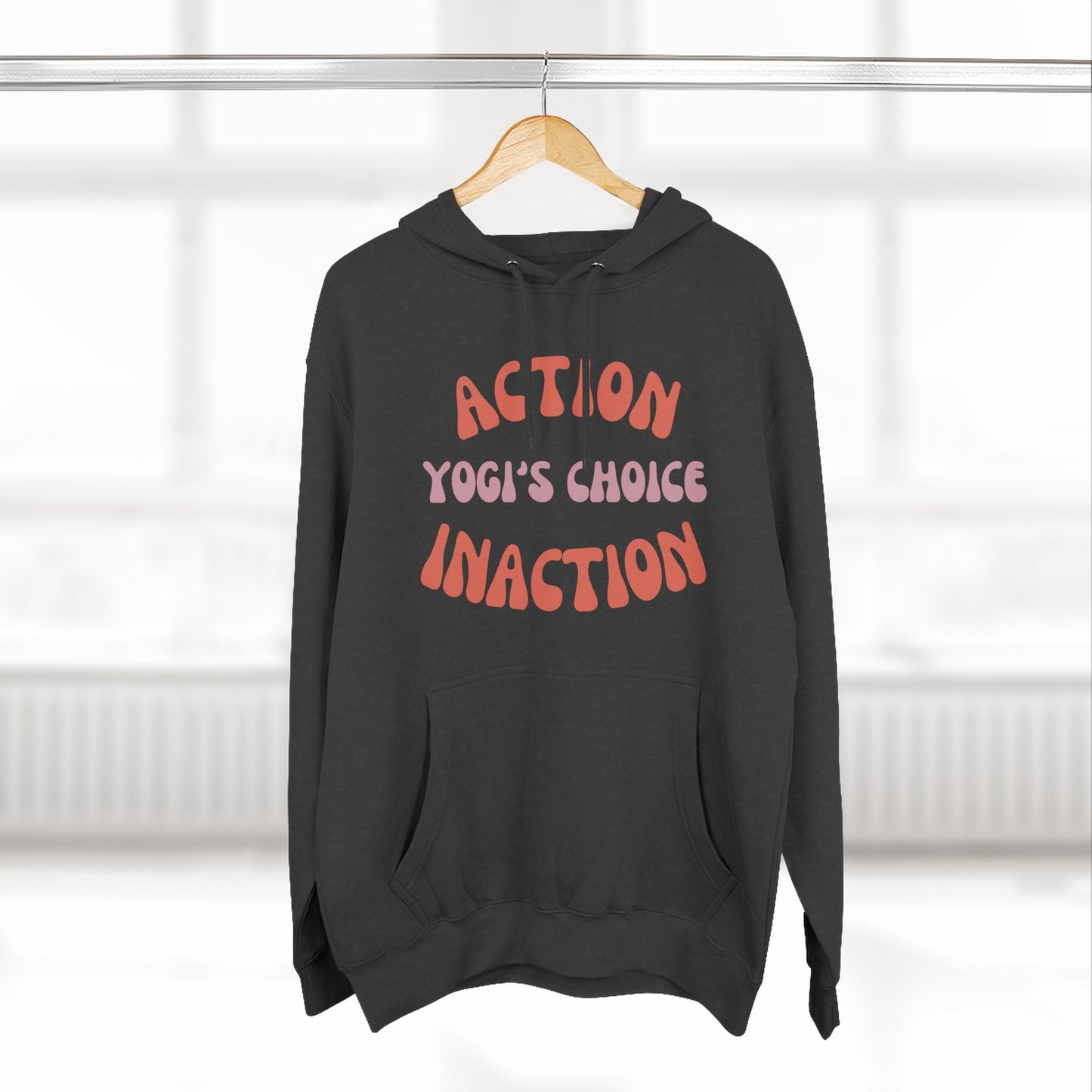 Yogi's Choice Cozy Fleece Hoodie Black, Men