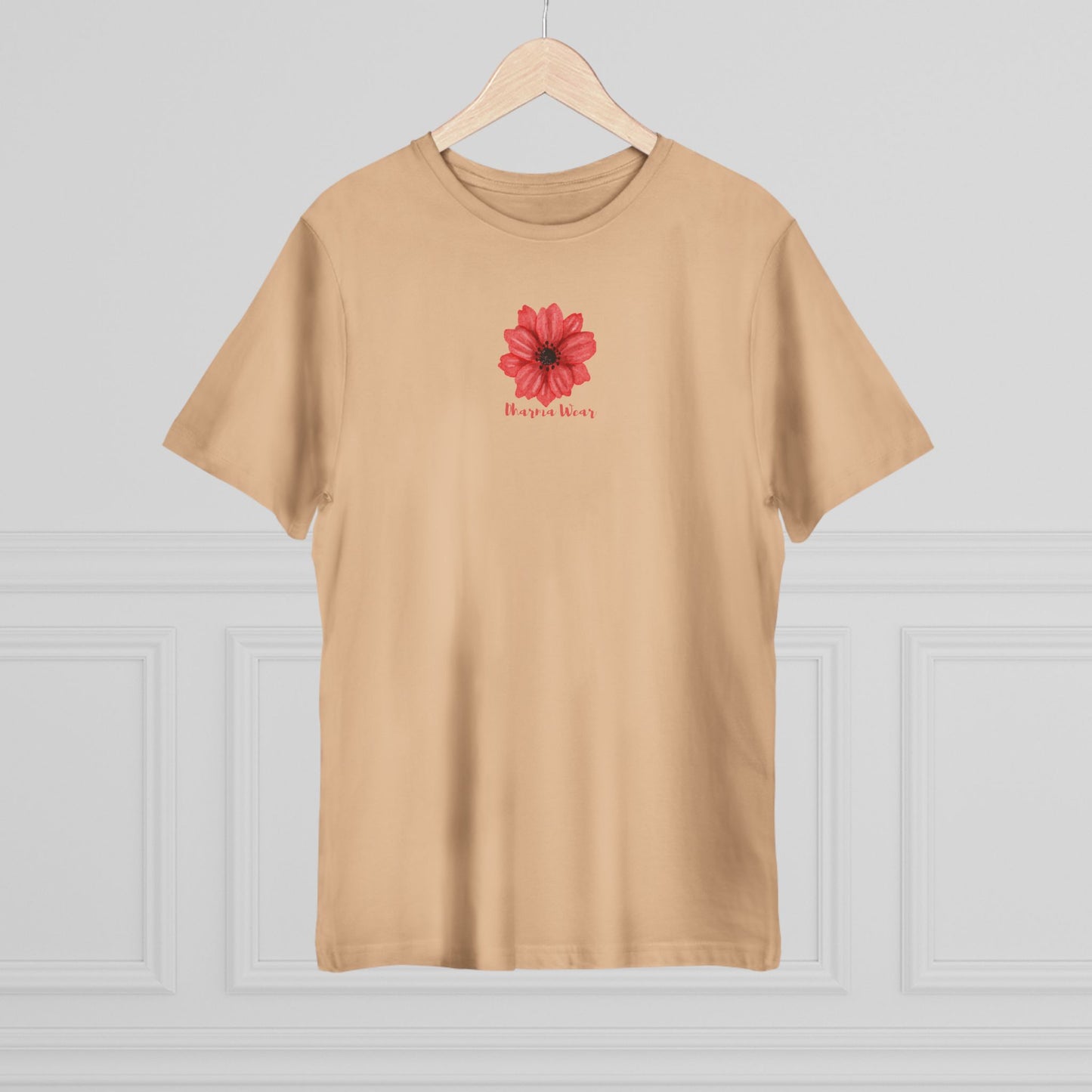 Copy of Buttercup Pink Flower Print T-shirt White, Women