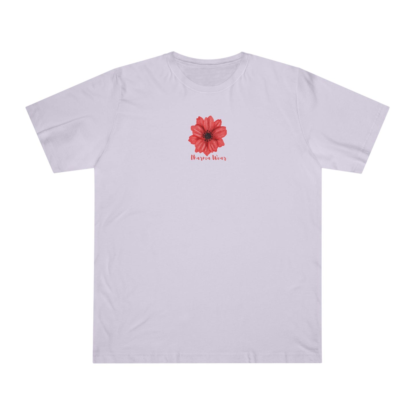 Buttercup Pink Flower Print T-shirt Mushroom, Women