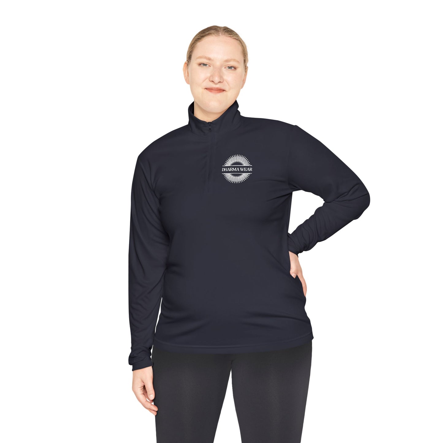 Ganesha Quarter-Zip Pullover, Women