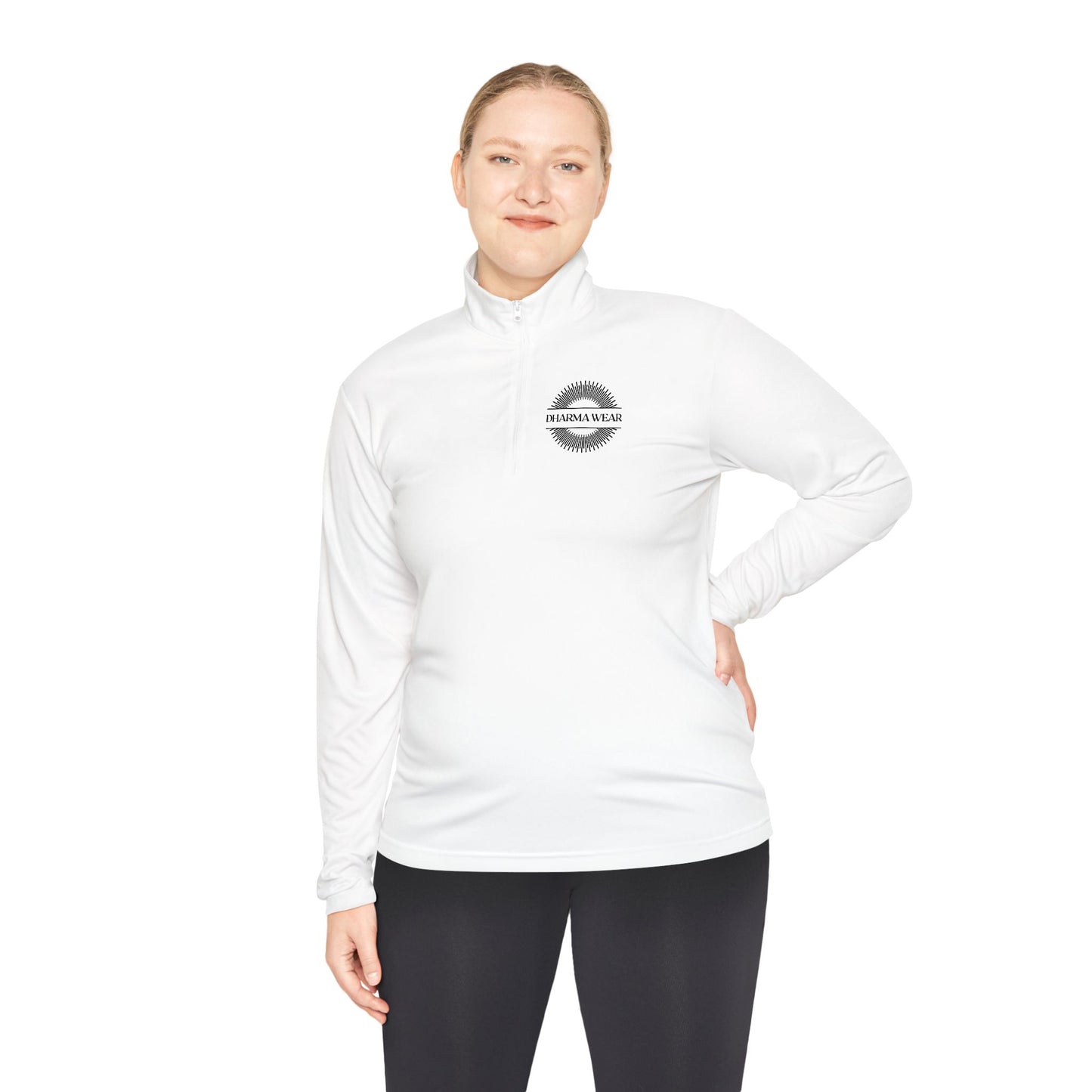 Ganesha Quarter-Zip Pullover, Women